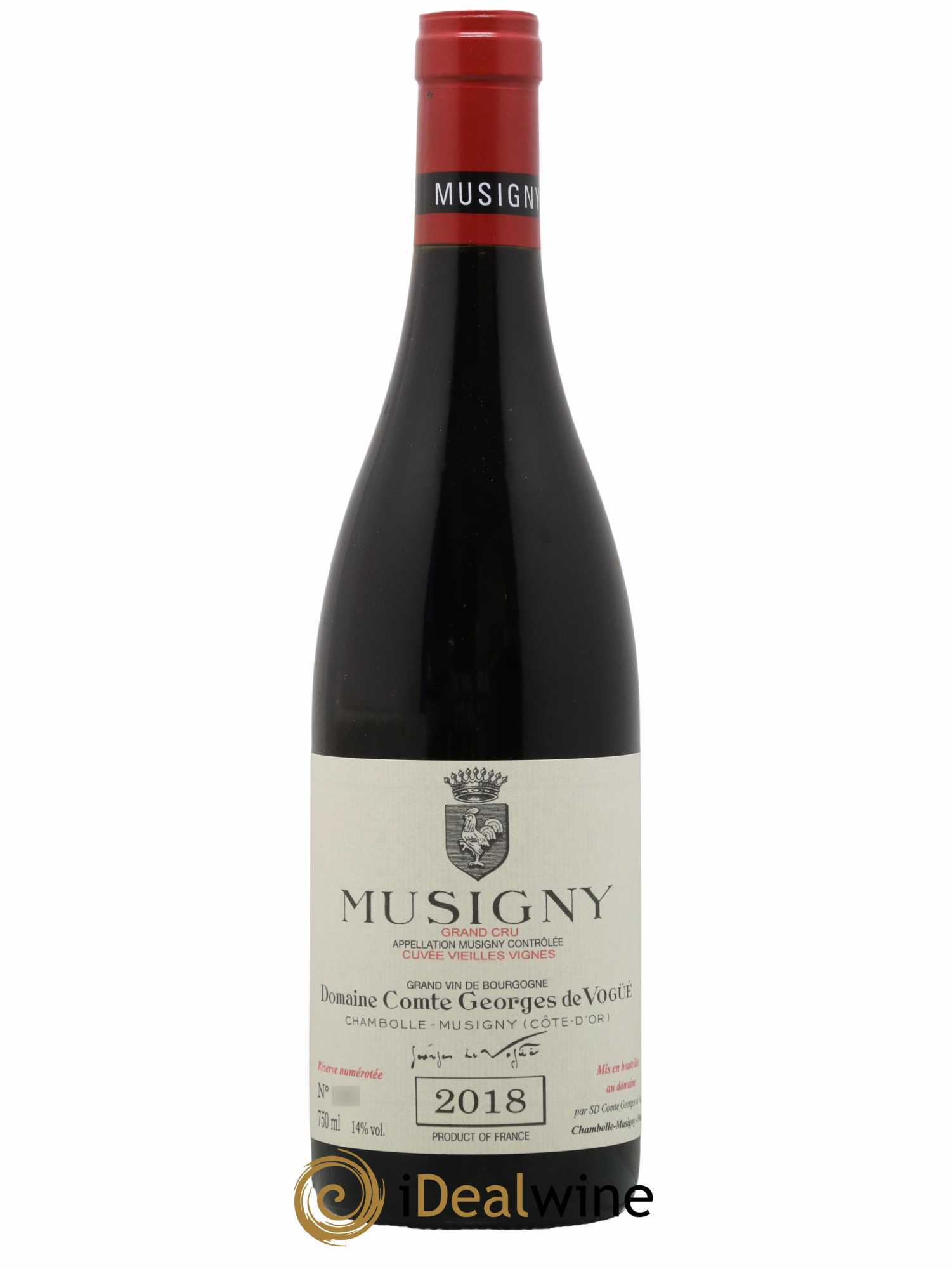 Musigny Grand Cru Cuvée Vieilles Vignes Comte Georges de Vogüé  2018 - Lot de 1 Bouteille