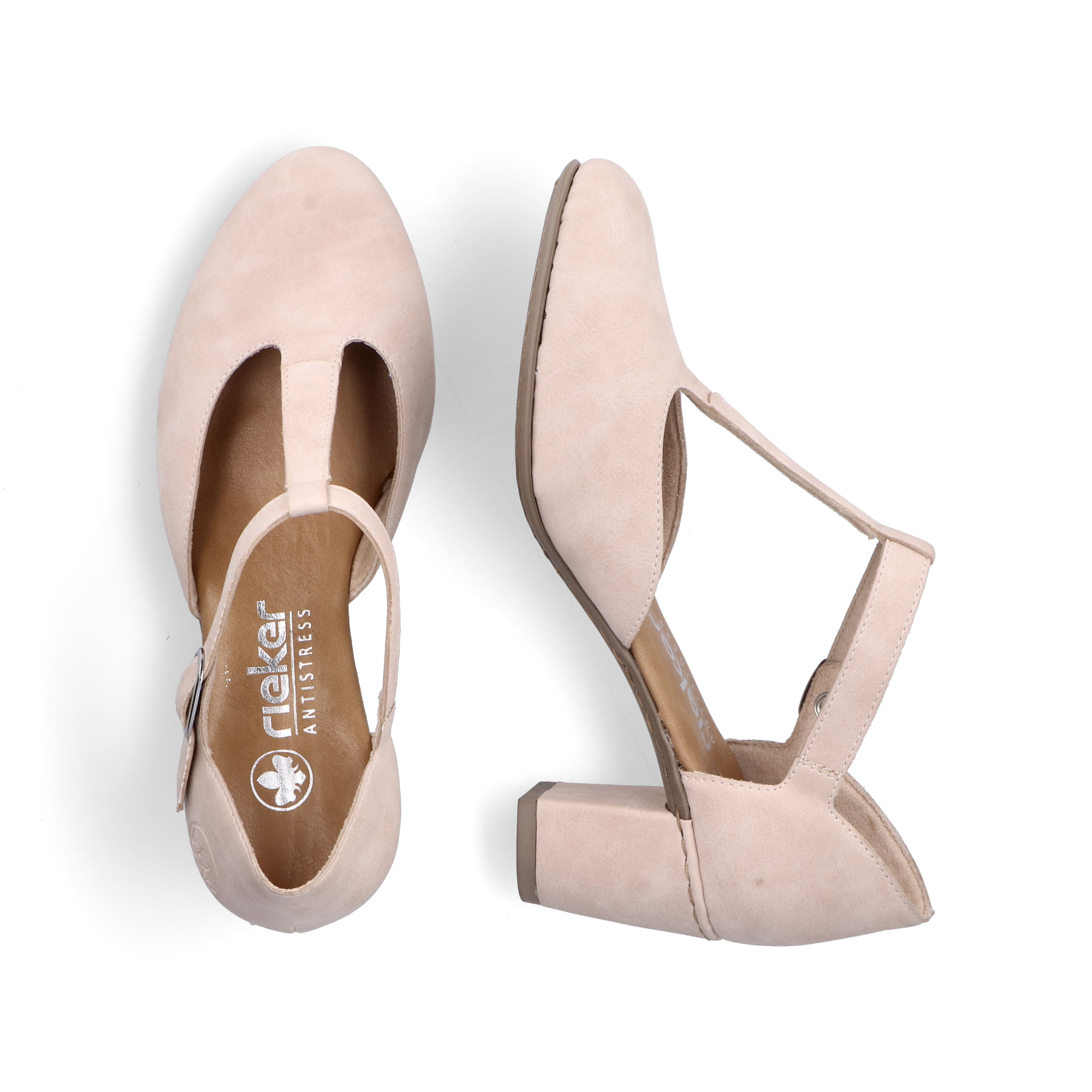 Rieker Damen Pumps pastellrosa