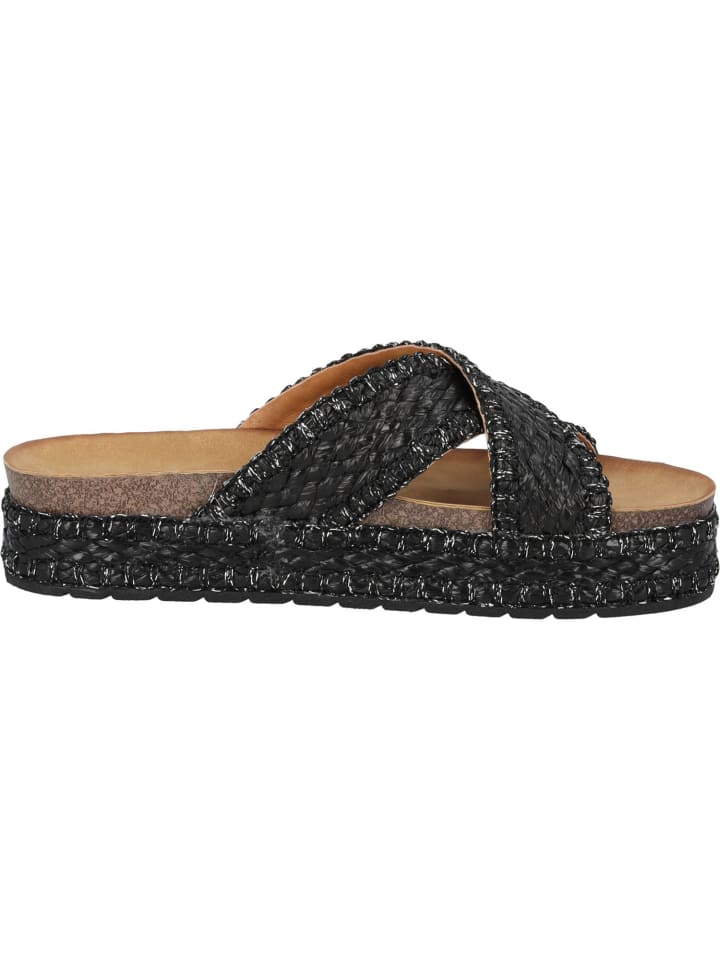 palado Plateau-Sandaletten in BLACK günstig kaufen