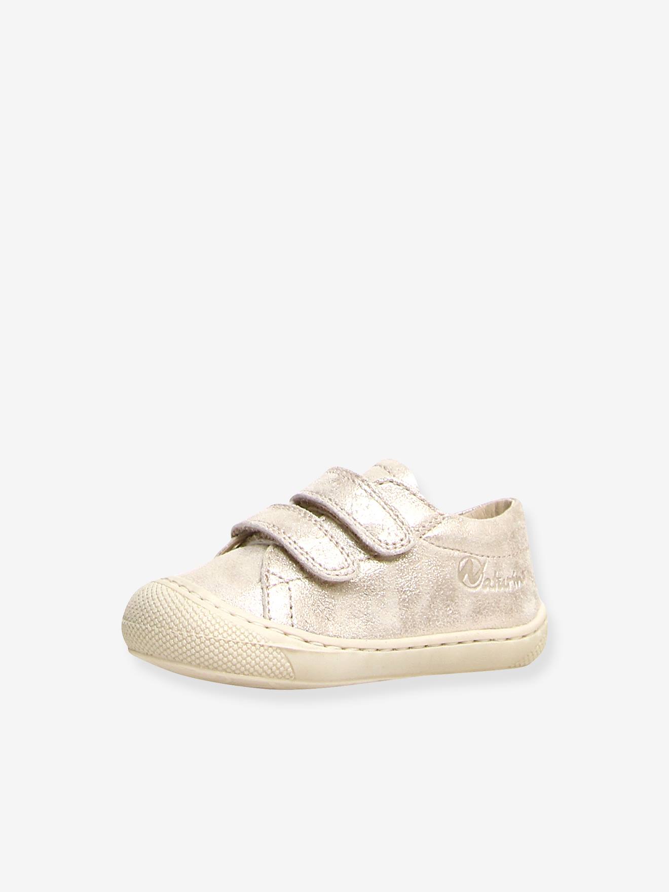 Naturino Baby Lauflernschuhe mit Klett Cocoon NATURINO - silber