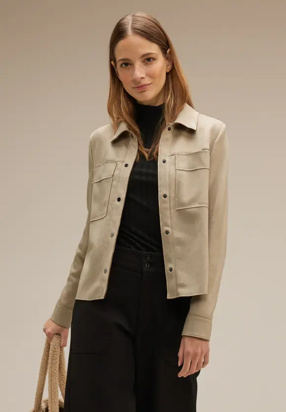 Street One Velours Jacke