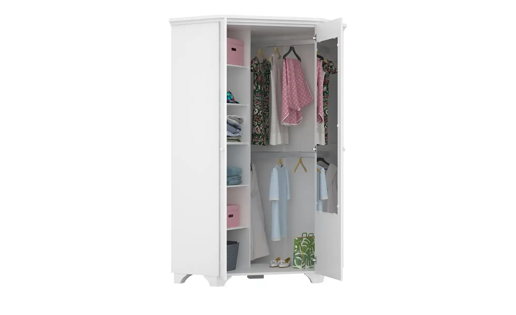 Eckkleiderschrank