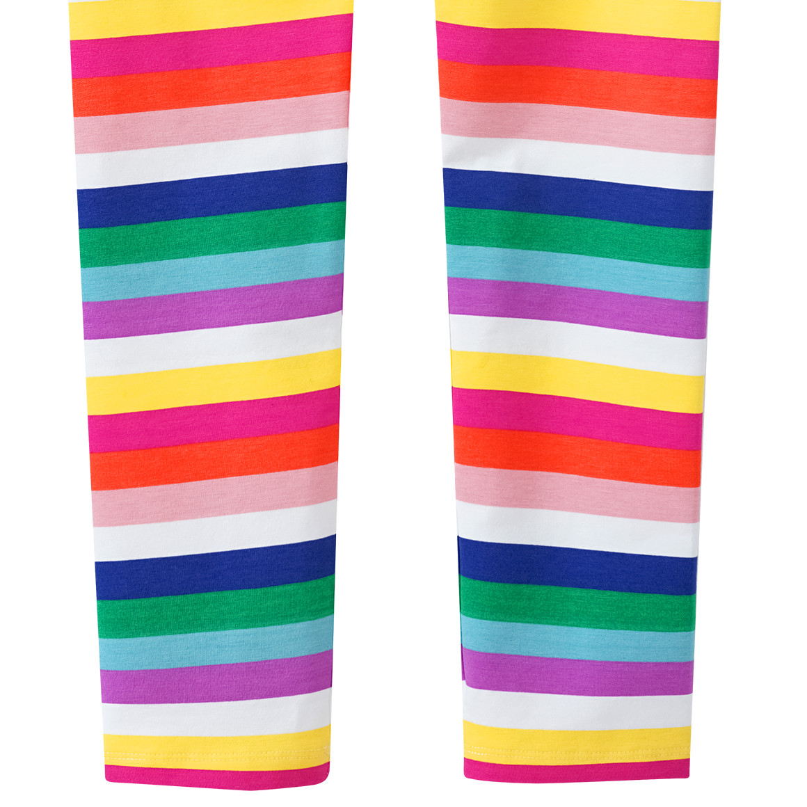 Mädchen Leggings im Ringel-Look