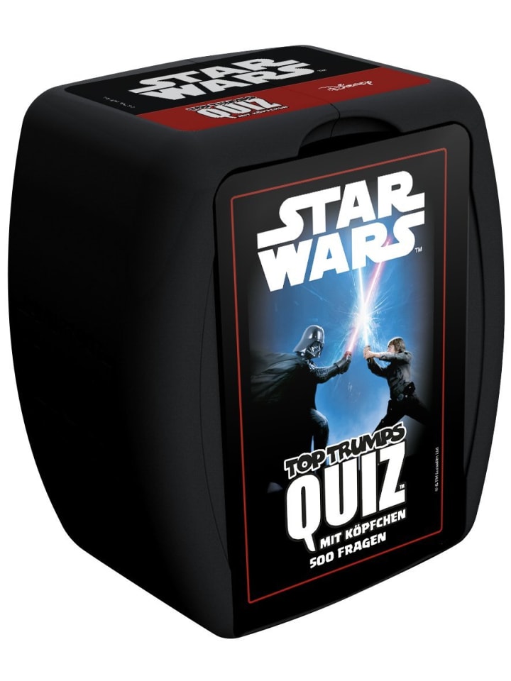 Winning Moves Top Trumps Quiz Star Wars Ratespiel in bunt günstig kaufen onesize