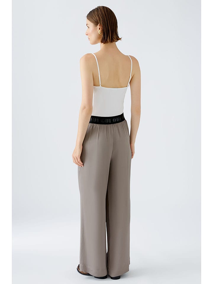 Oui Hose in Taupe günstig kaufen