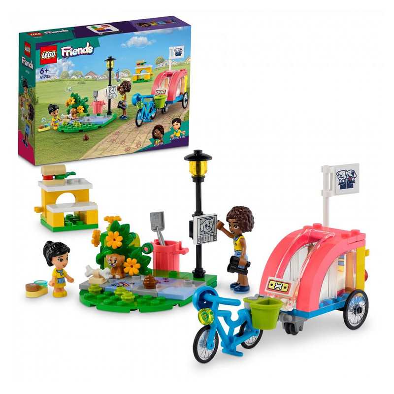41738 Le vélo de sauvetage canin LEGO Friends