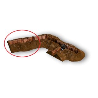 Ziterdes Grabenstellung, gerade