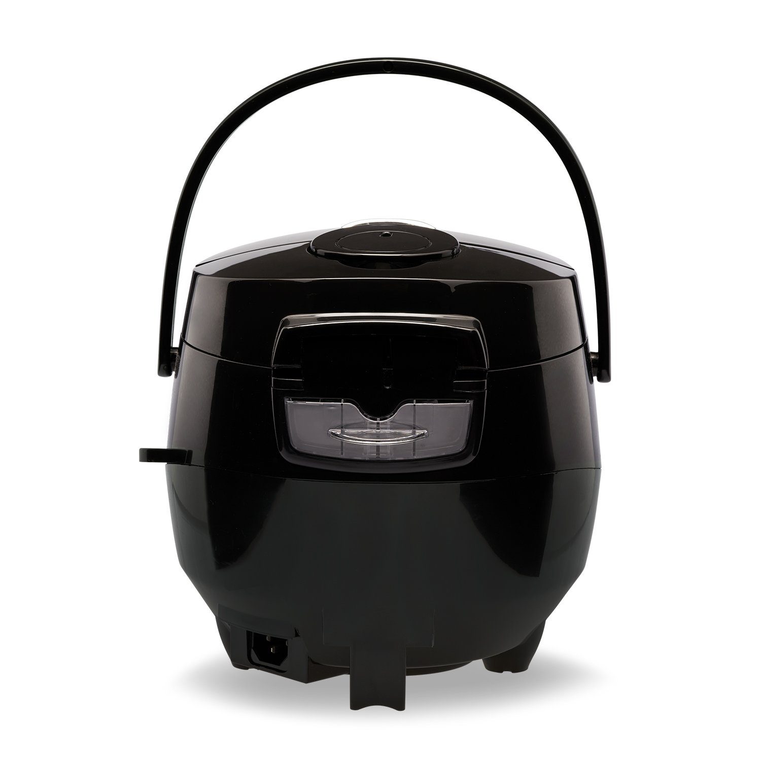 Reishunger Reiskocher - Digitaler Mini Reiskocher, 350 W, Dämpfeinsatz, Messbecher, Reislöffel, Timer- und Warmhaltefunktion