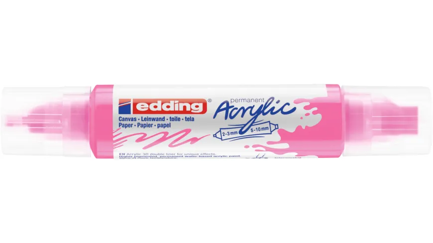 edding Double Liner 3D  neonpink 42 ml neonpink