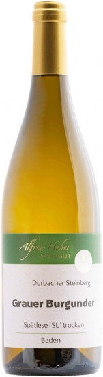 2020 Steinberg Grauer Burgunder Spätlese trocken - Weingut Alfred Huber