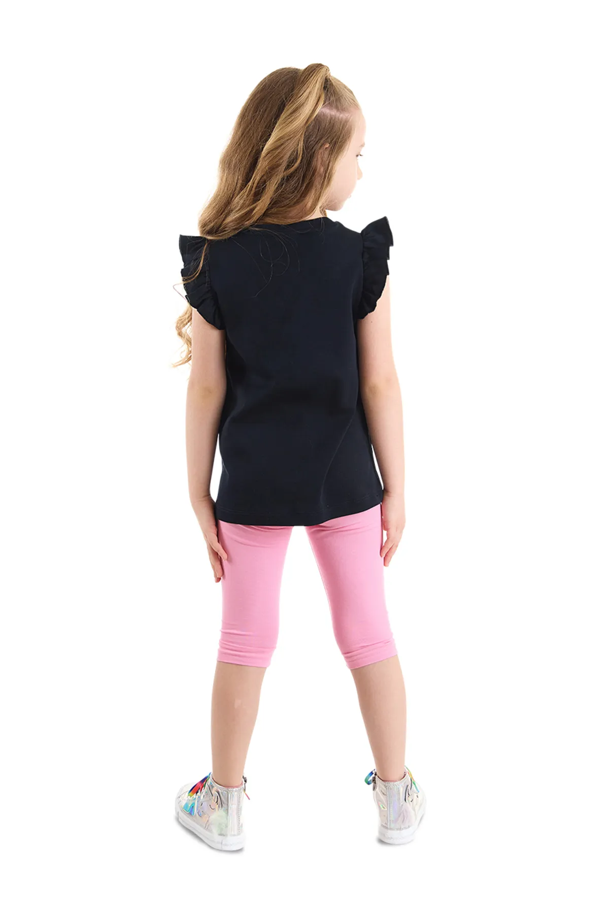 Denokids  Unicorn Power T-Shirt-Strumpfhosen-Set für Mädchen