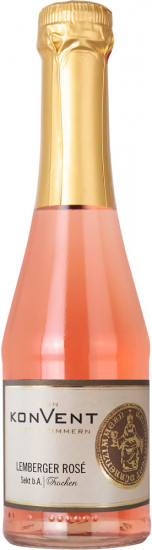 2021 Lemberger Rosé Sekt trocken 0,2 L - Weinkonvent Dürrenzimmern eG