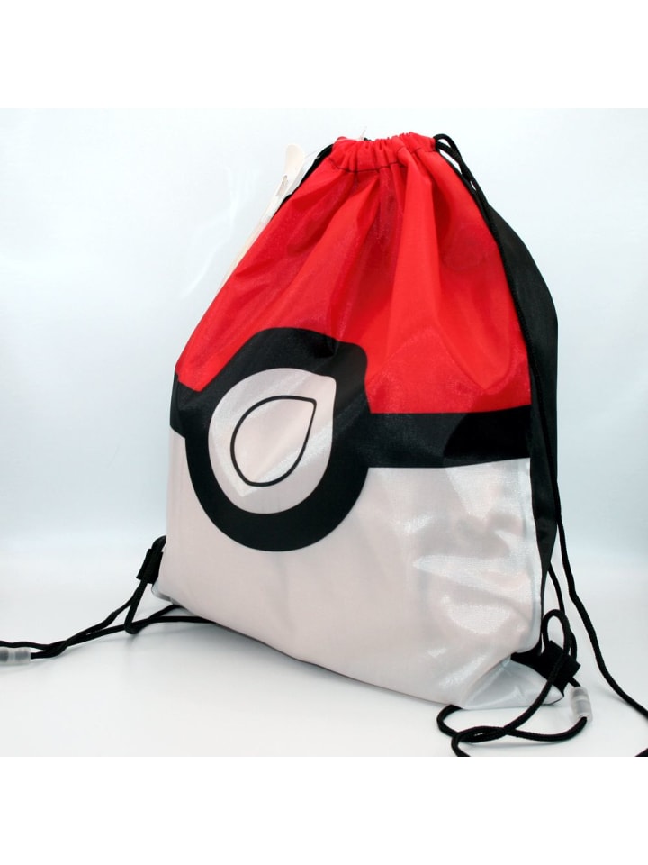 Pokémon Rucksack Set | Pokeball Motiv | Pokemon | Kinder Tasche in Sportbeutel günstig kaufen onesize