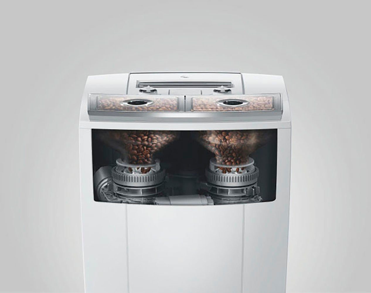 JURA Kaffeevollautomat 15594 J8 twin Diamond White (EA)