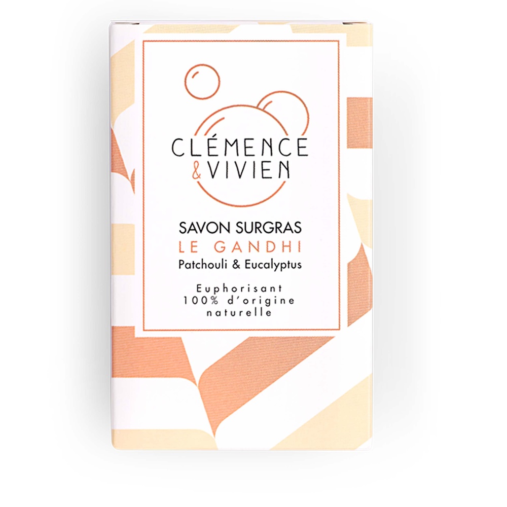 Clemence & Vivien SAVON A FROID LE GANDHI SAVON SOLIDE
