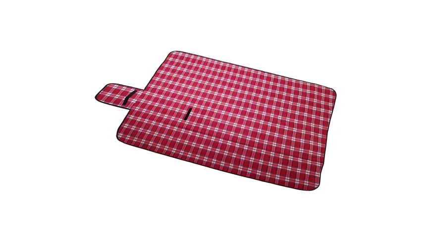 TRENDSHOP Picknickdecke Fleece Kariert