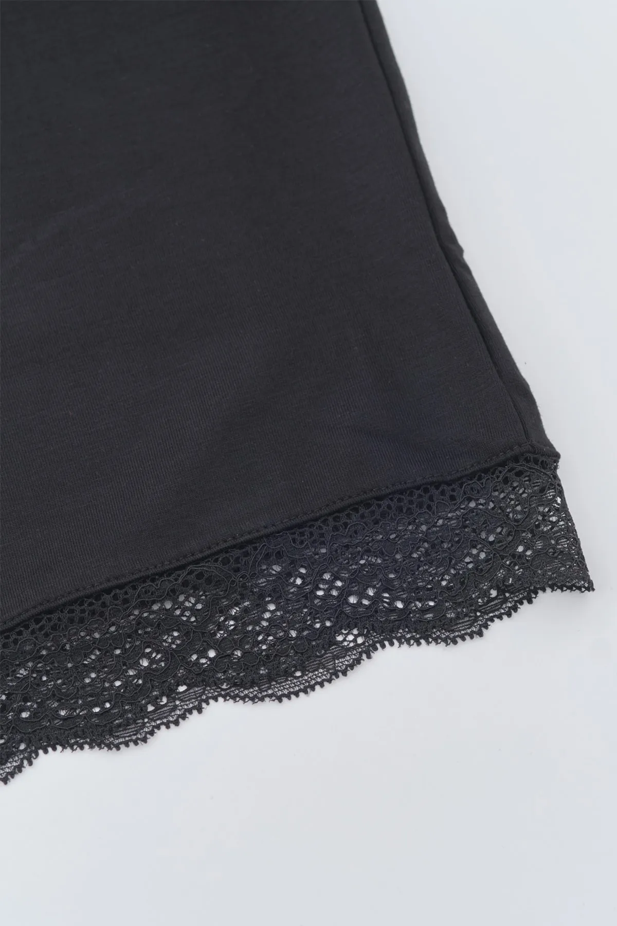 Dagi  Schwarzes Pyjama-Set