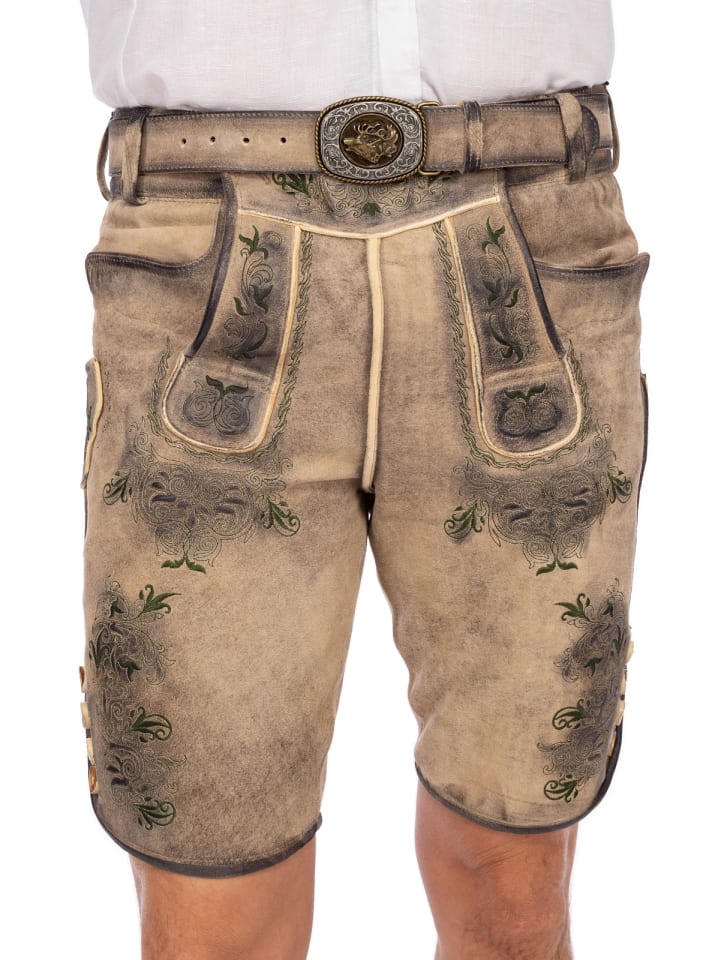 MADDOX Lederhose BUCHNER in natur günstig kaufen