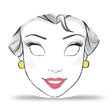 accentra Geschenkset Gesichtsmasken DISNEY/PRINZESSINNEN