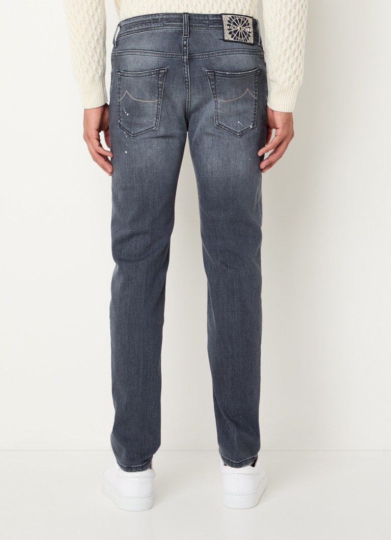 Jacob Cohën Scott slim fit jeans with colored wash