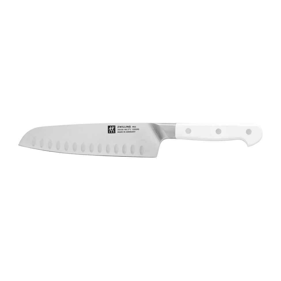 Santokumesser 18 cm, Kullenschliff