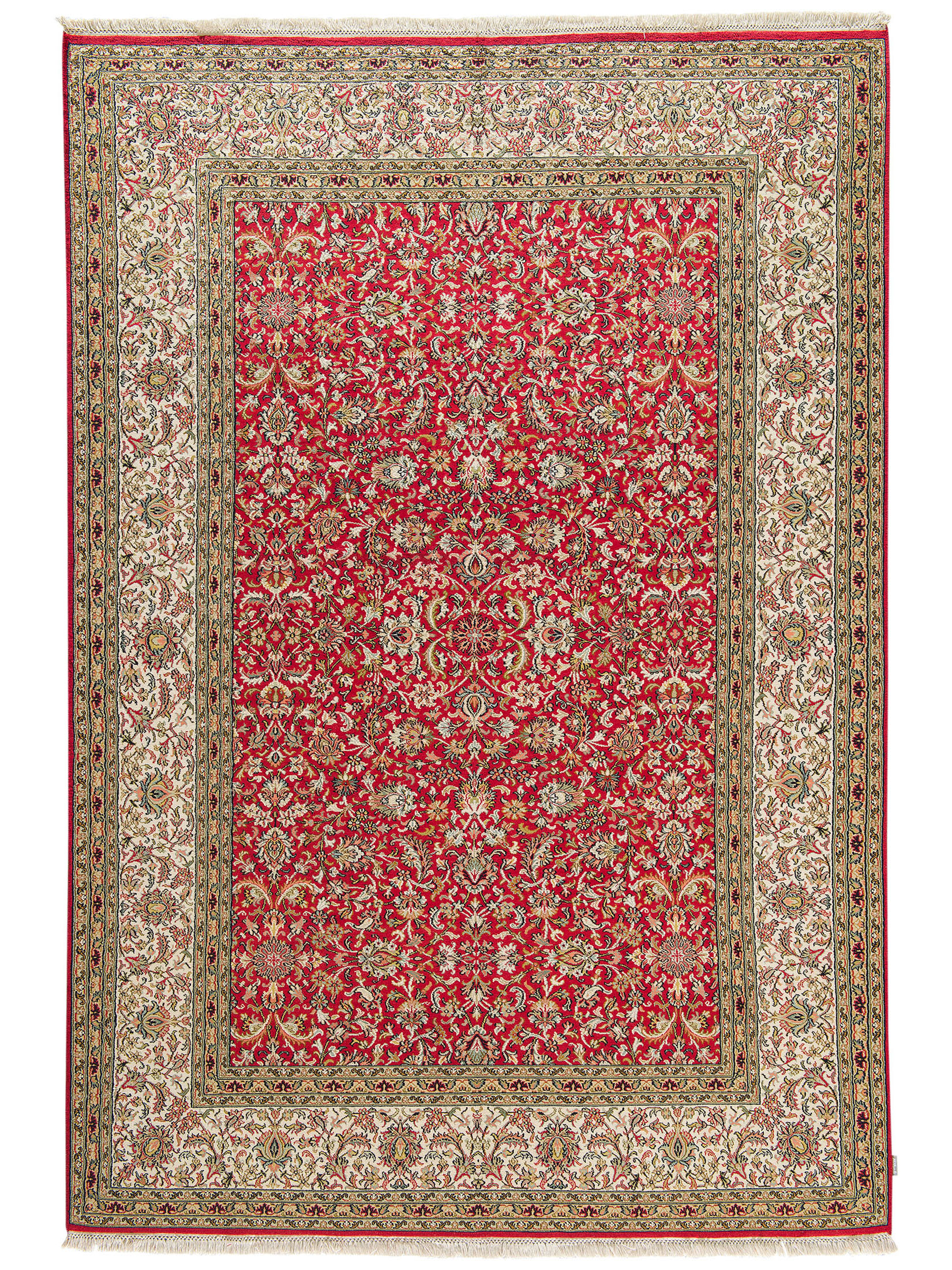 Kaschmir Seide 18/18 ca. 168 x 243 cm, Unikat / Einzelstück