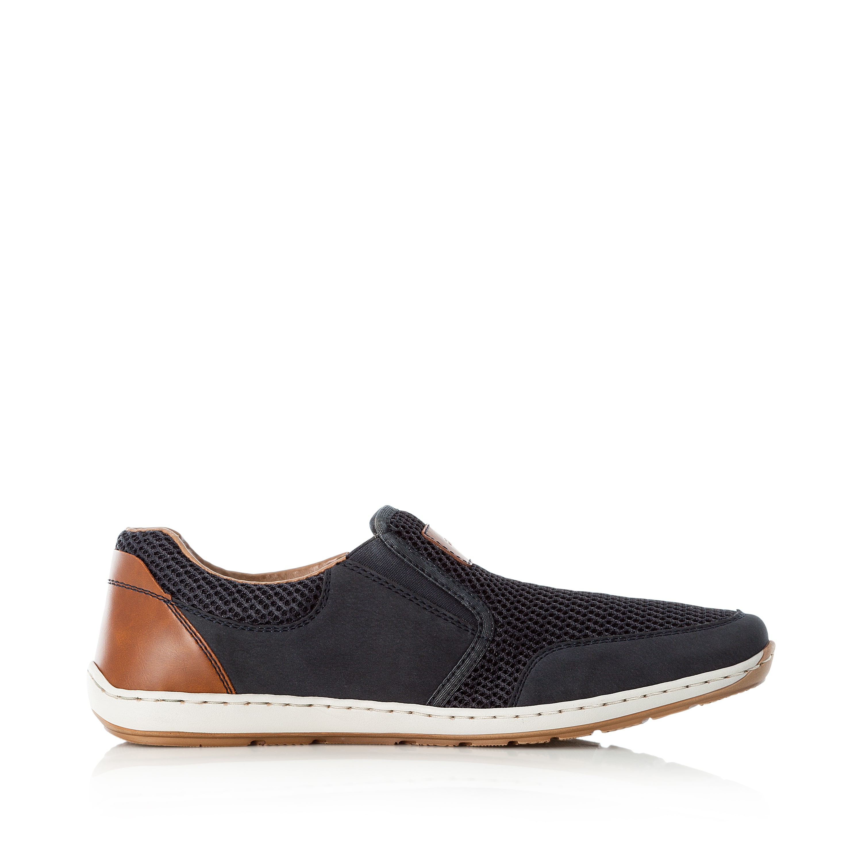 Rieker Herren Slipper schieferblau