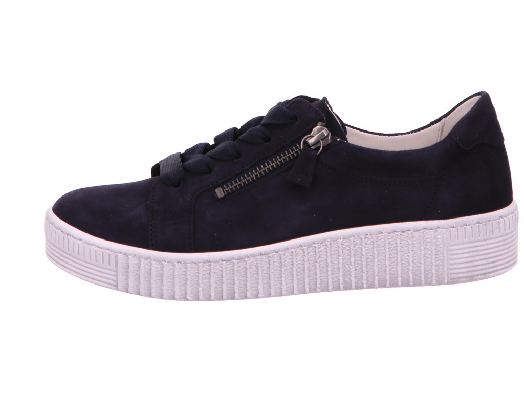 GABOR Freizeit Schnürer blau Gabor Fashion Sneaker low 43.334.16 blau