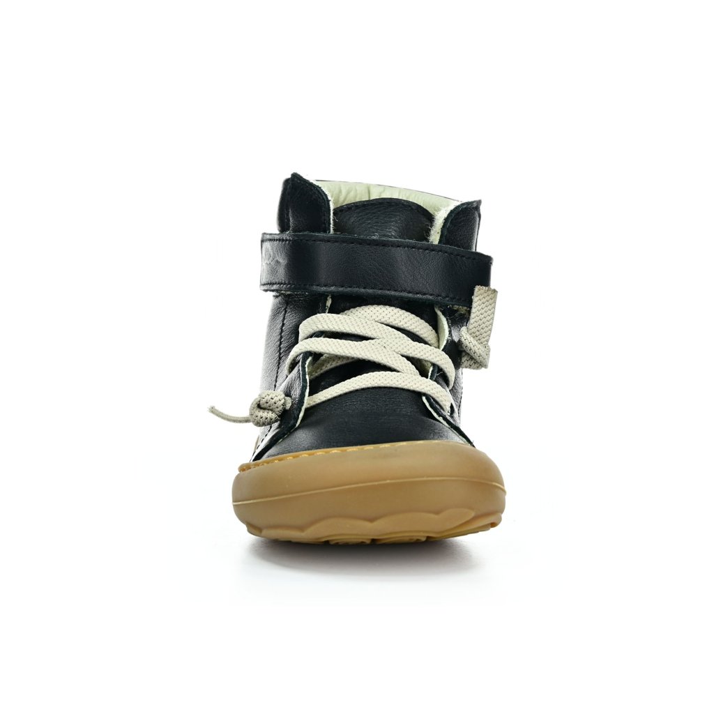 Aylla Chiri Kids EVO schwarze Winterbarufußschuhe