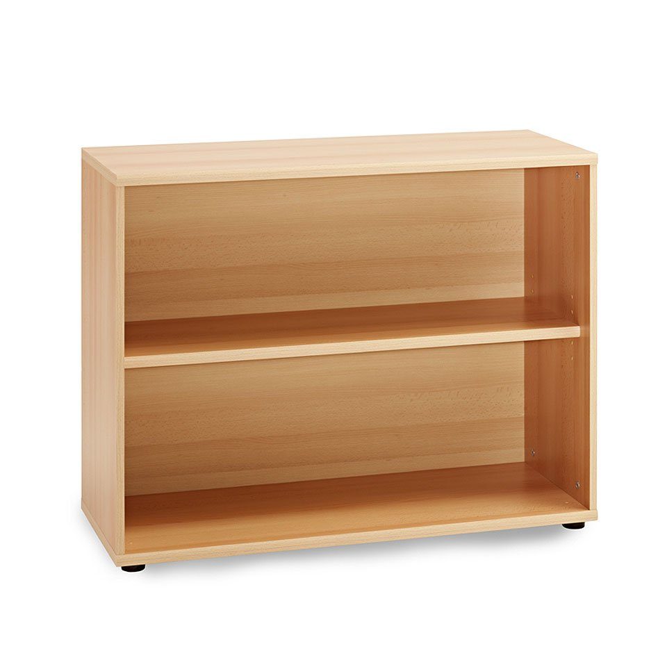 Lomadox Aktenregal, TYP4000 Buche hell Nachbildung, 2OH, H=76cm