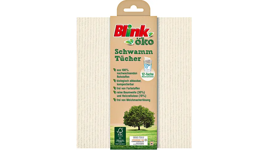 Blink Öko Schwammtücher