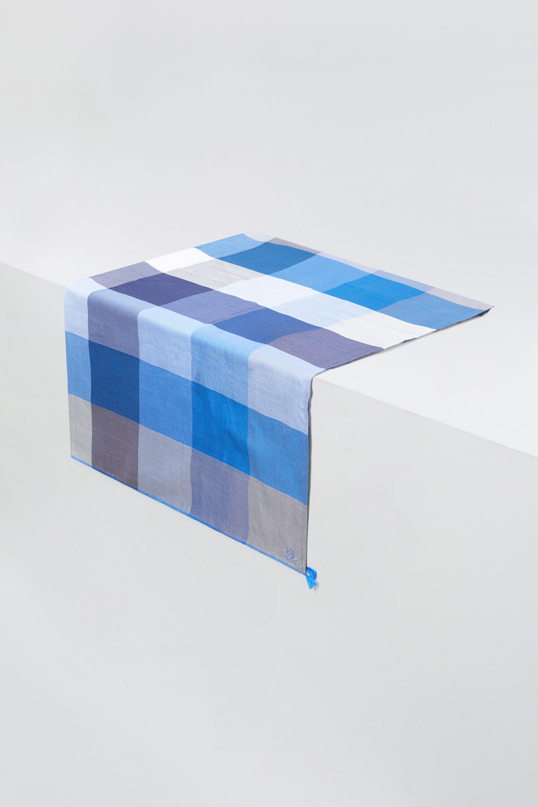 foulard mekong bleu roi femme