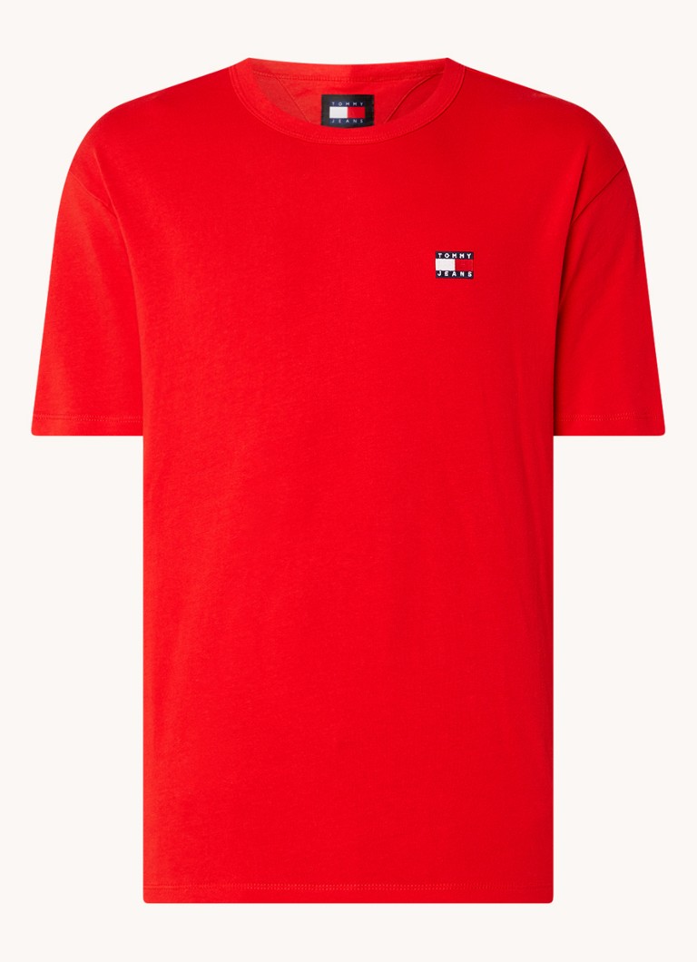 Tricou Tommy Hilfiger cu logo brodat