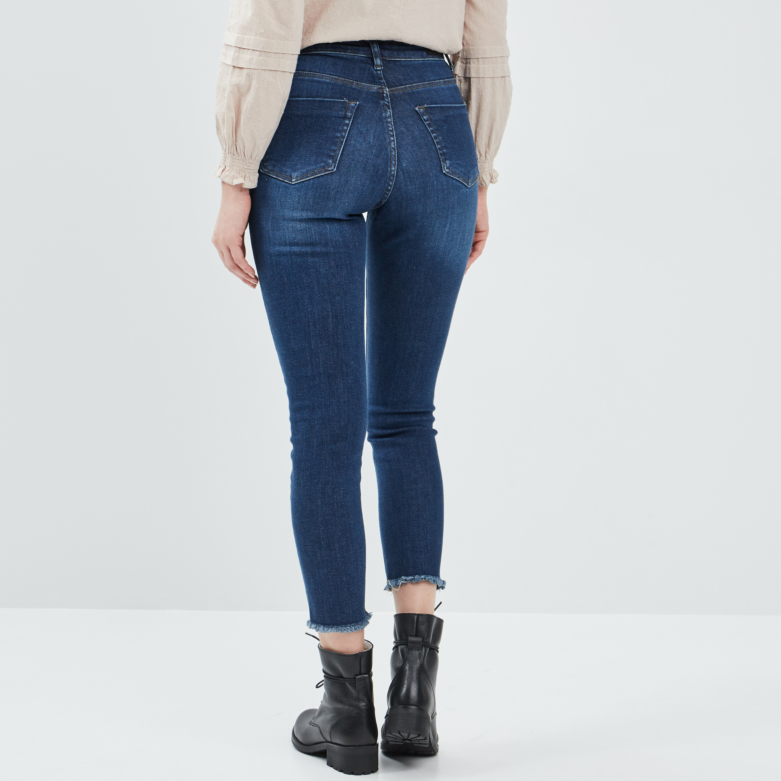 Jeans skinny Liberto denim brut femme | La Halle
