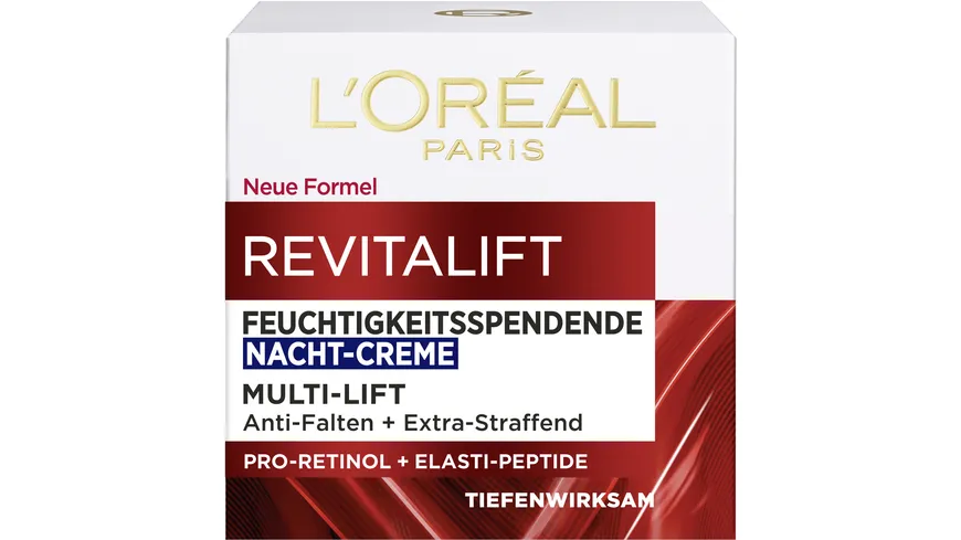 L'Oréal Paris Revitalift Feuchtigkeitspflege Nachtcreme 50 ml