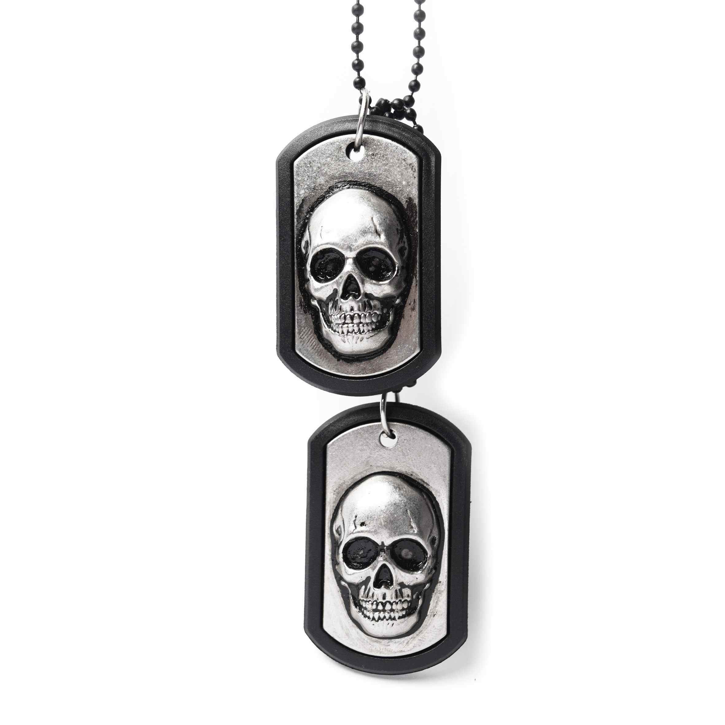 AirFlair Lufterfrischer "Driven Dog Tags", Black Out, 1 Stück - ATU
