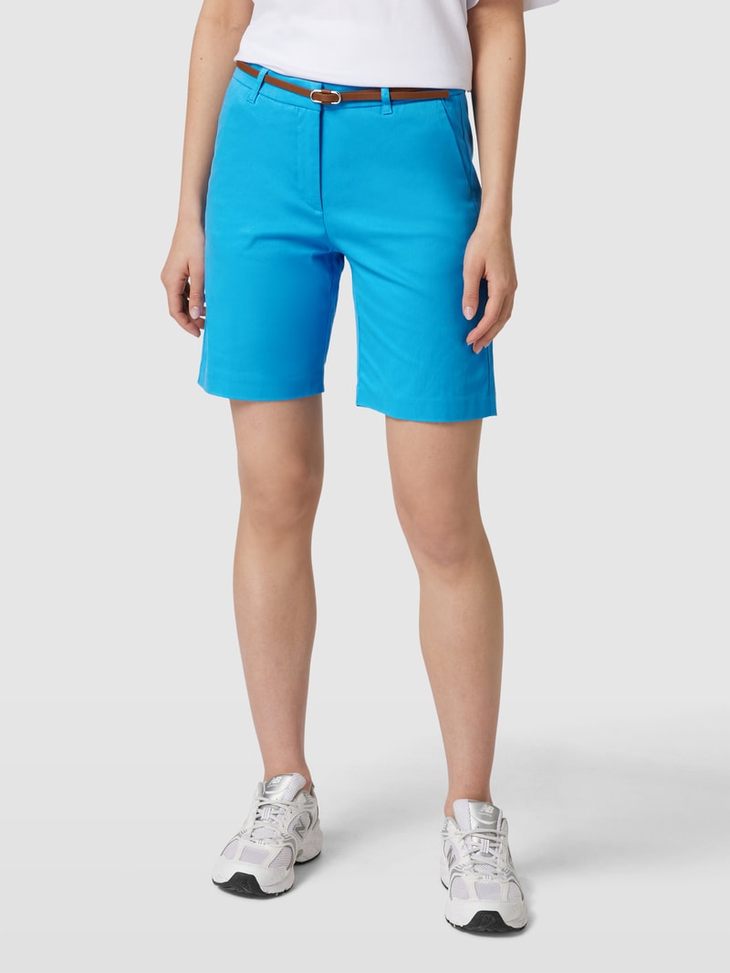 Shorts mit Eingrifftaschen Modell 'By Days' in royalblau