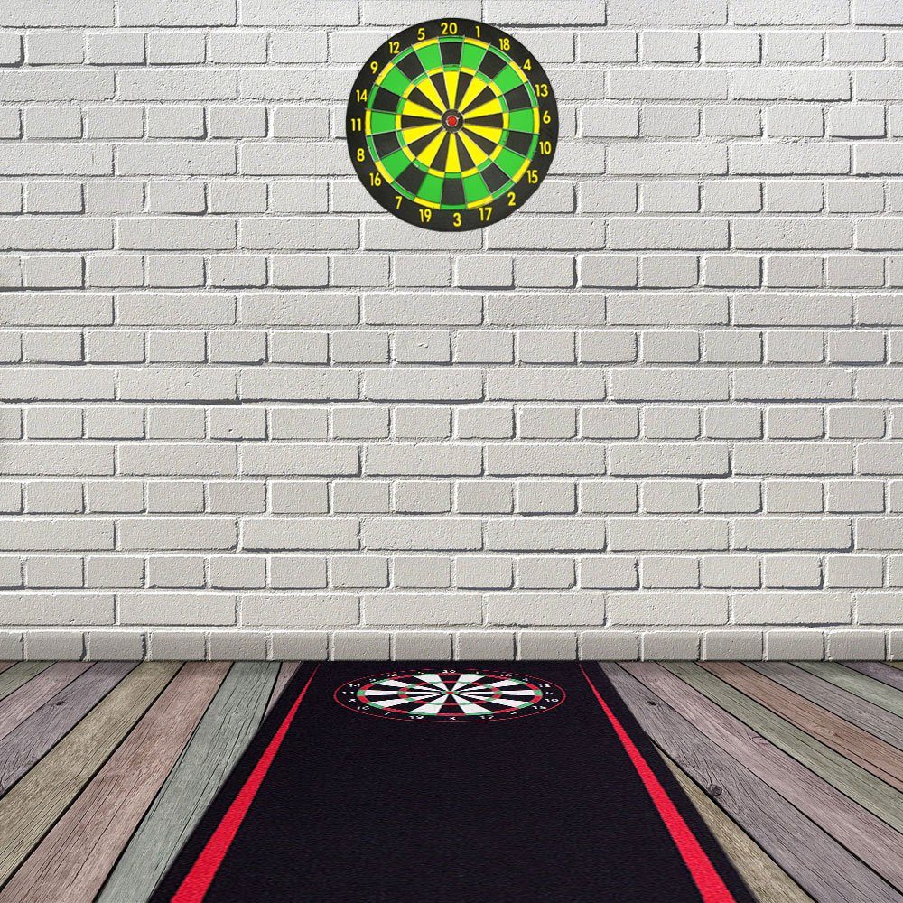 Kingpower Dartmatte Kingpower Dart Matte Dartteppich Turnier Matte Dartmatte Darts 237 x 80 cm (1-St)