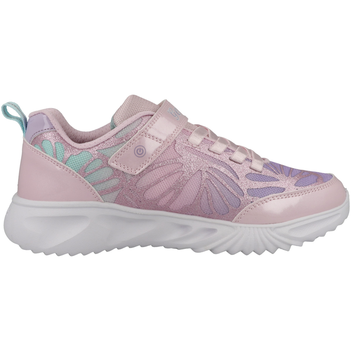 Geox J Assister G. B Sneaker low pink