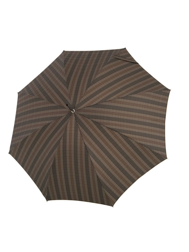 doppler Manufaktur Orion Diplomat Stockschirm 93 cm in ckeck beige-black günstig kaufen onesize