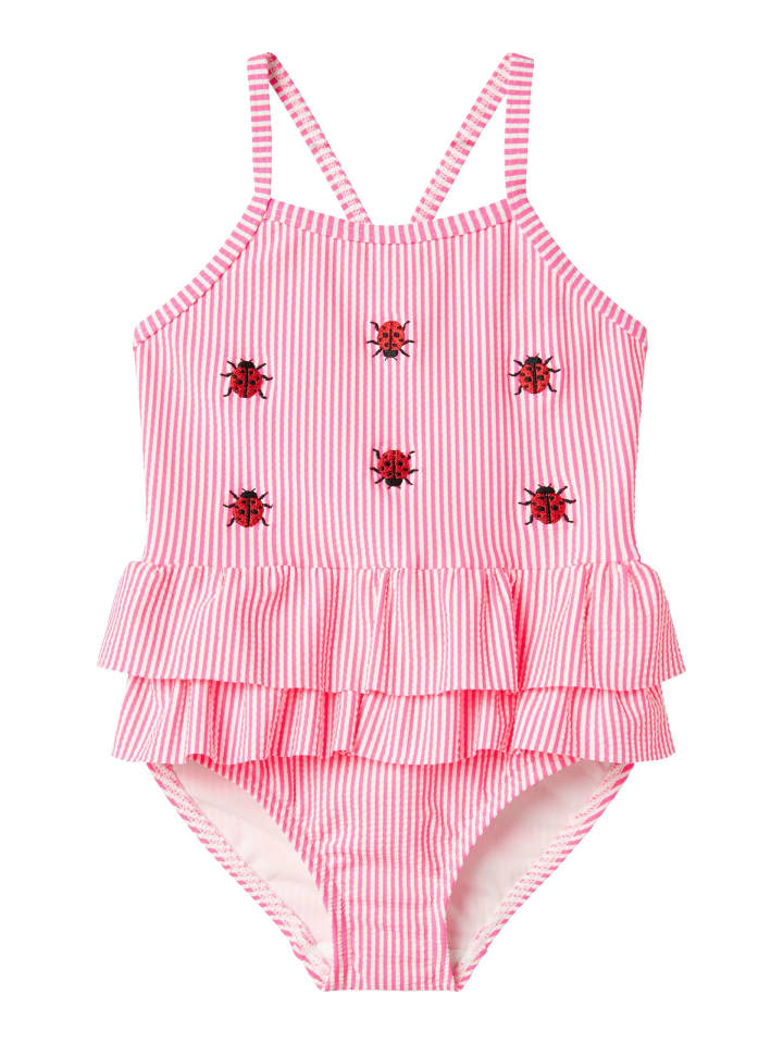 name it Badeanzug NMFZAMMER SWIMSUIT in knockout pink günstig kaufen