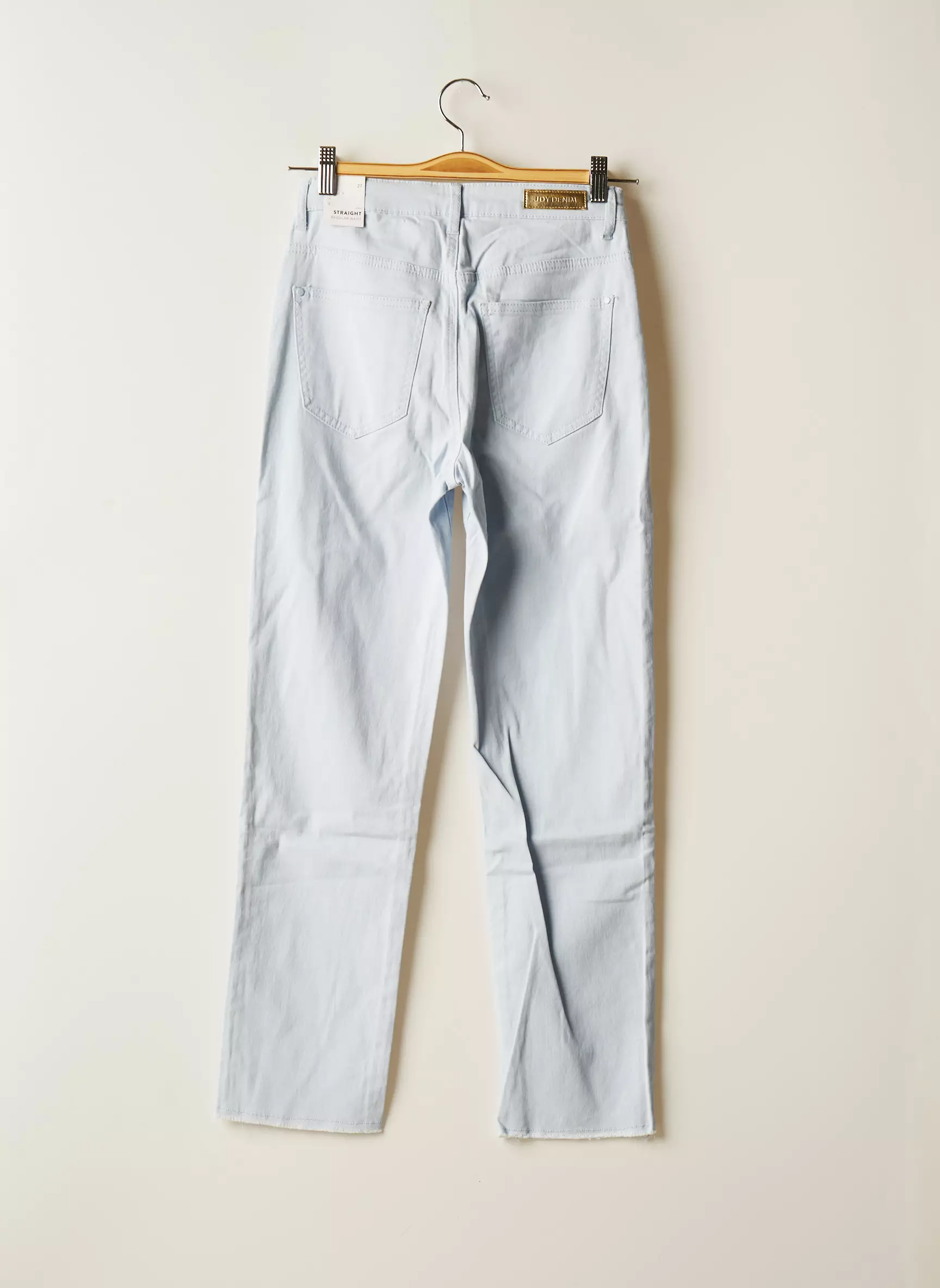 Jdy Pantalons Droits Femme couleur bleu