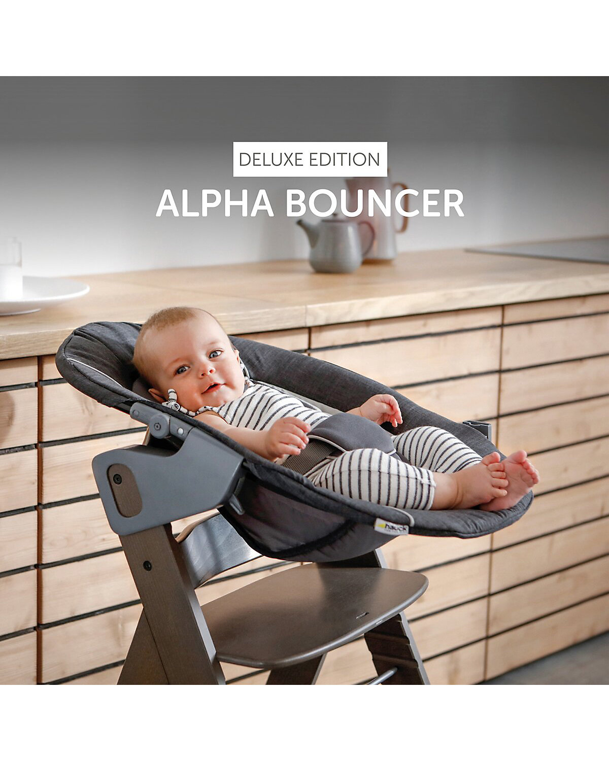 Babywippe Alpha Bouncer 2in1 Deluxe