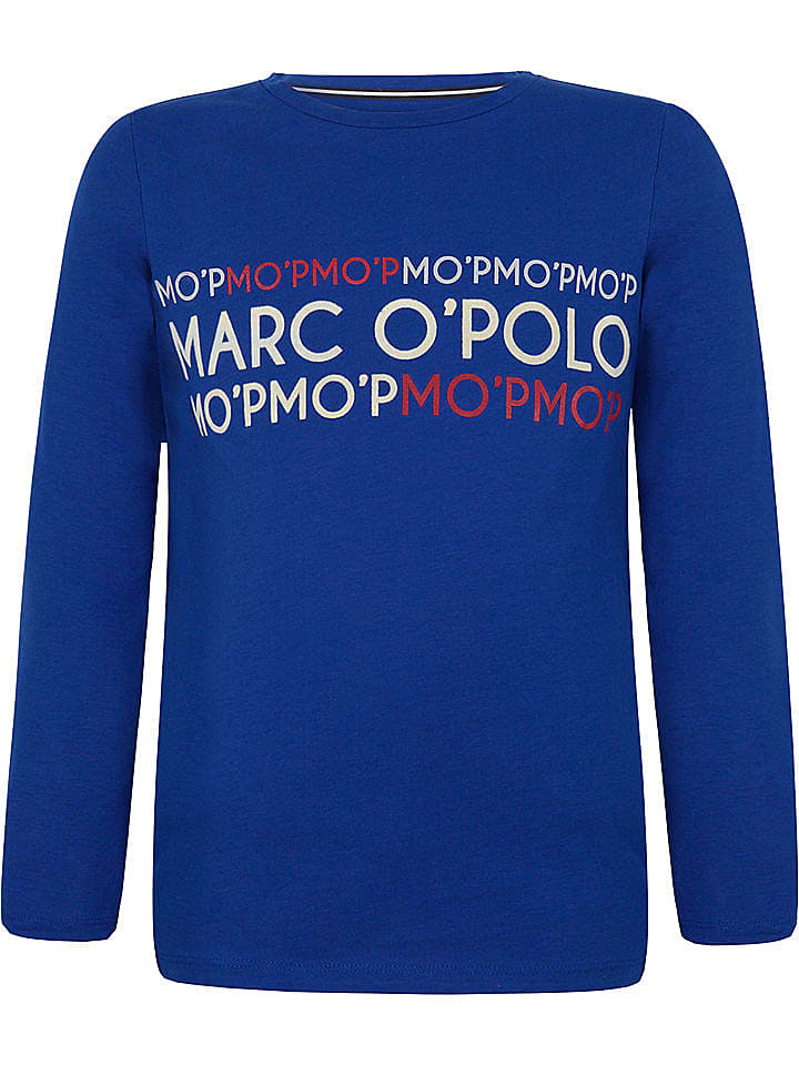 Marc O'Polo Junior Longsleeve  in Blau günstig kaufen 110