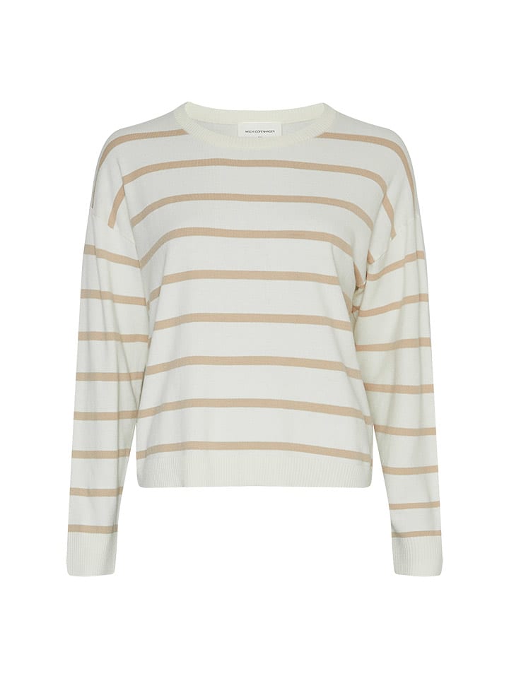 MOSS COPENHAGEN Pullover in Creme günstig kaufen