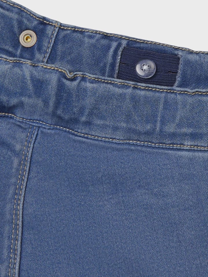 name it Wide Leg Jeanshose NKFSALLI WIDE JEANS 8293 in light blue denim günstig kaufen