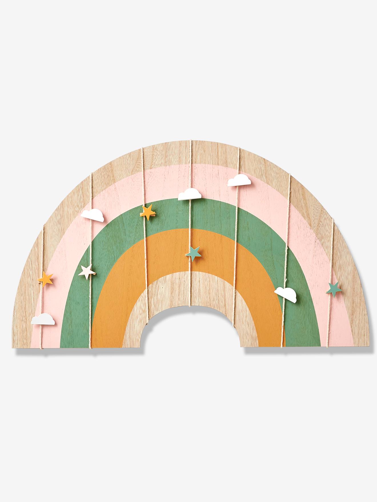 Pêle-mêle Arc-en-ciel bois