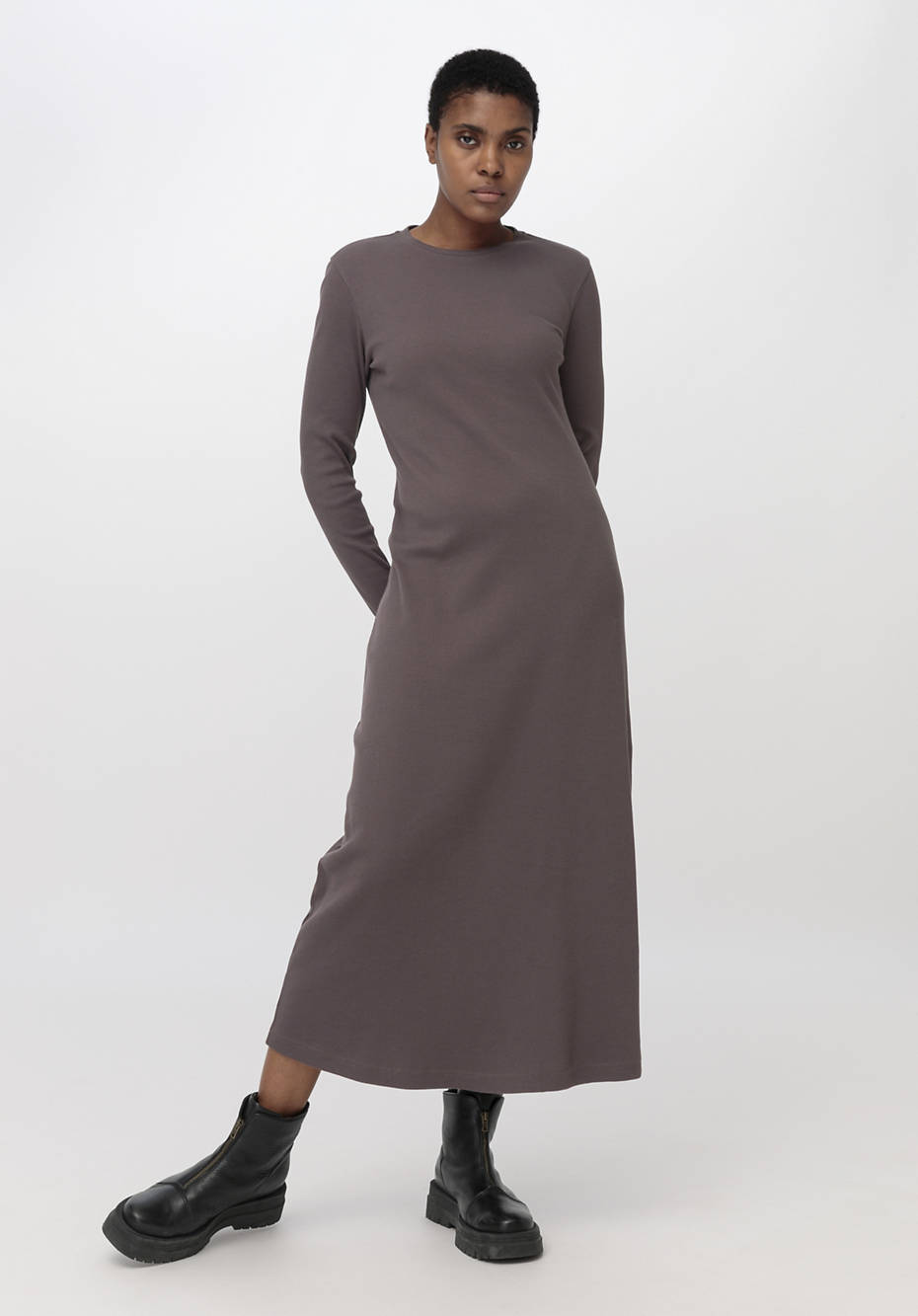 Midi-Kleid aus reiner Bio-Baumwolle