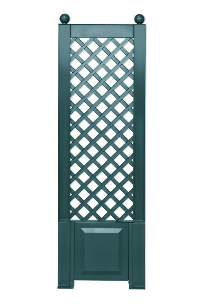 KHW KHW Spalier 43 cm mit zwei Erdspießen, grün
