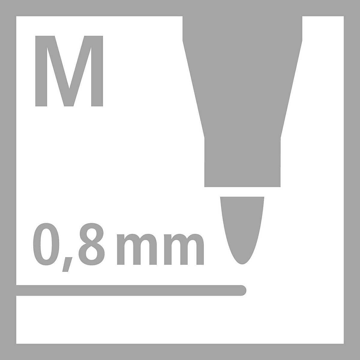 Filzschreiber pointMax PASTEL, 8 Farben